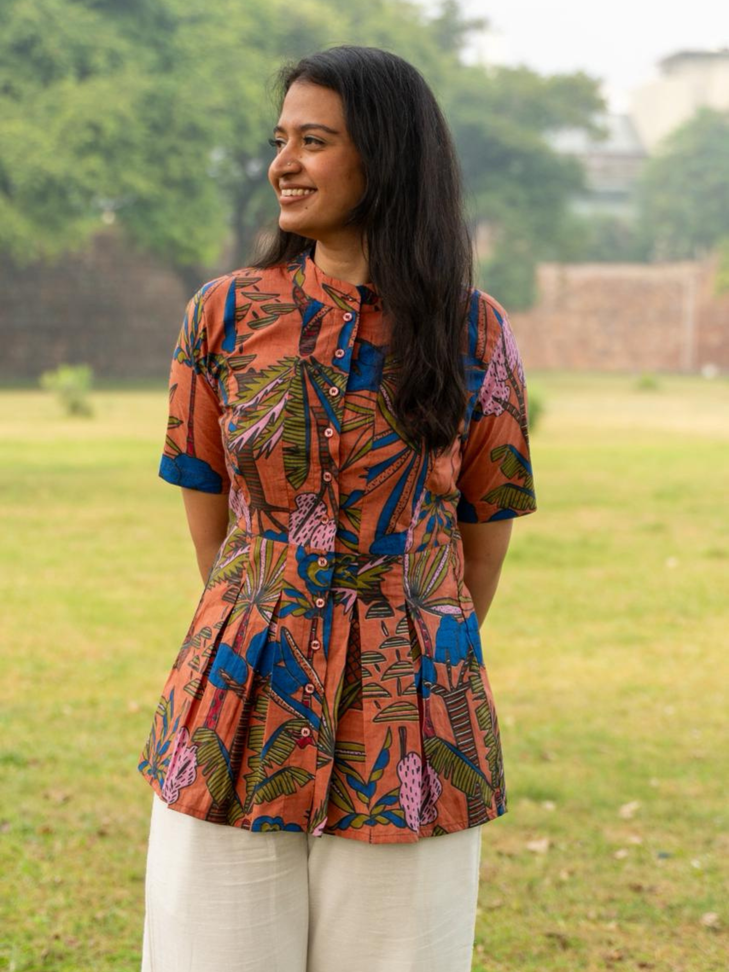Seher Box Pleate Kurti