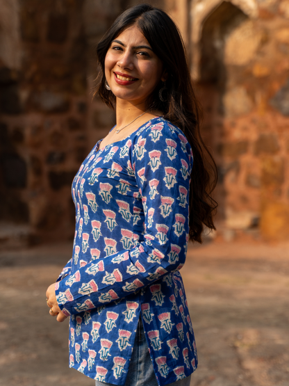 Neer Sleeved Kurti