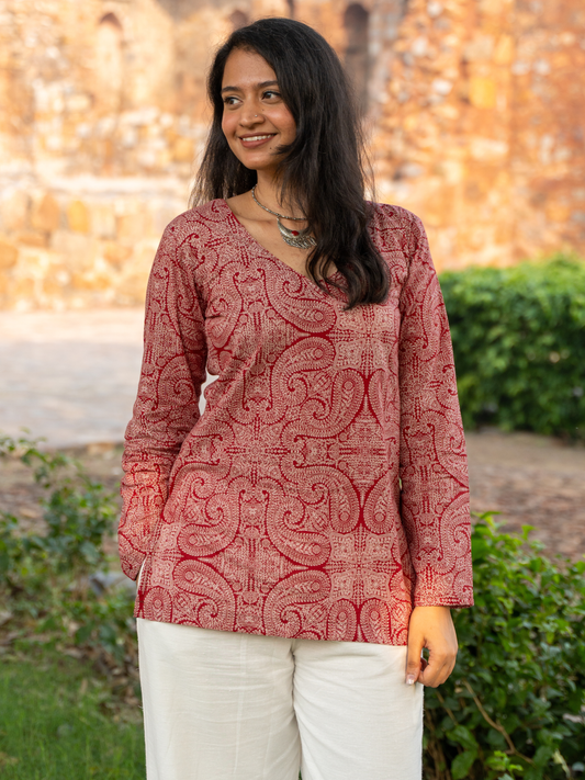 Heer Sleeved Kurti