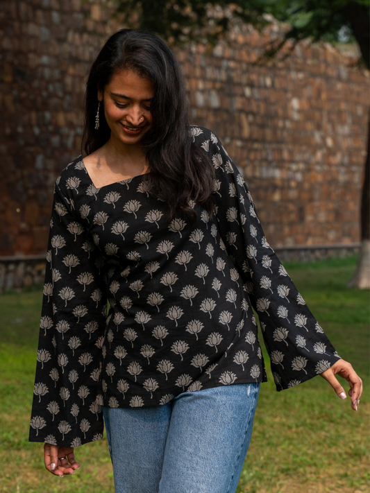 Padma Corset Sleeved Kurti