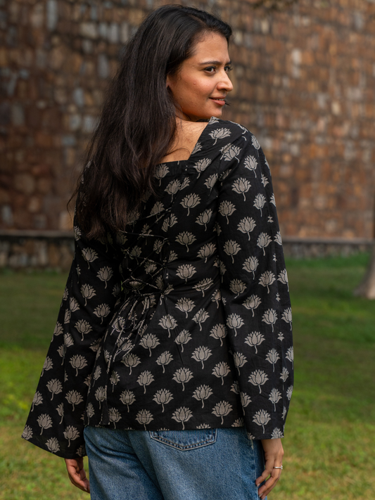 Padma Corset Sleeved Kurti