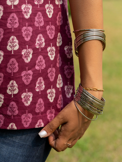 Noor Strap Tie-up Kurti