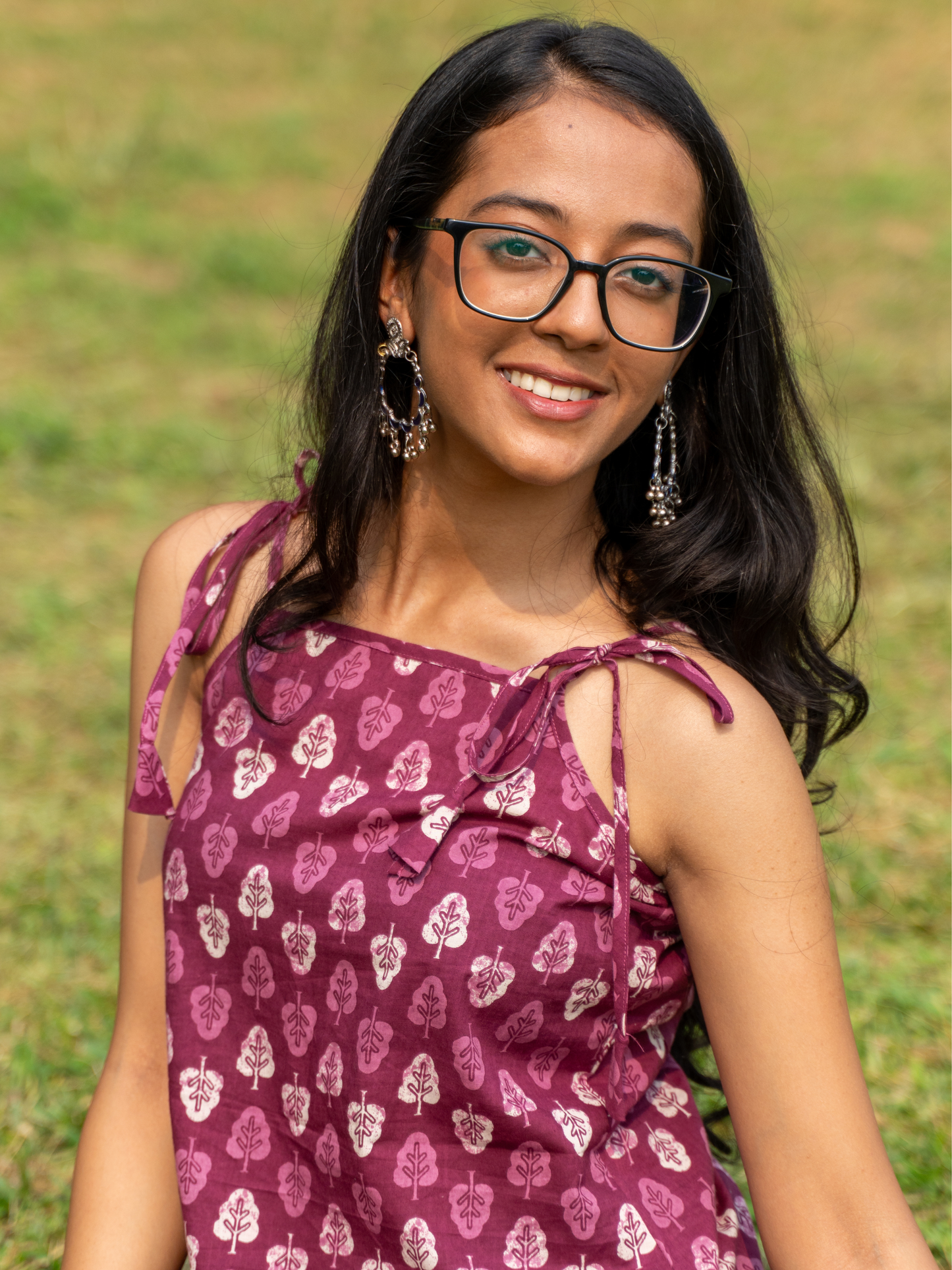Noor Strap Tie-up Kurti