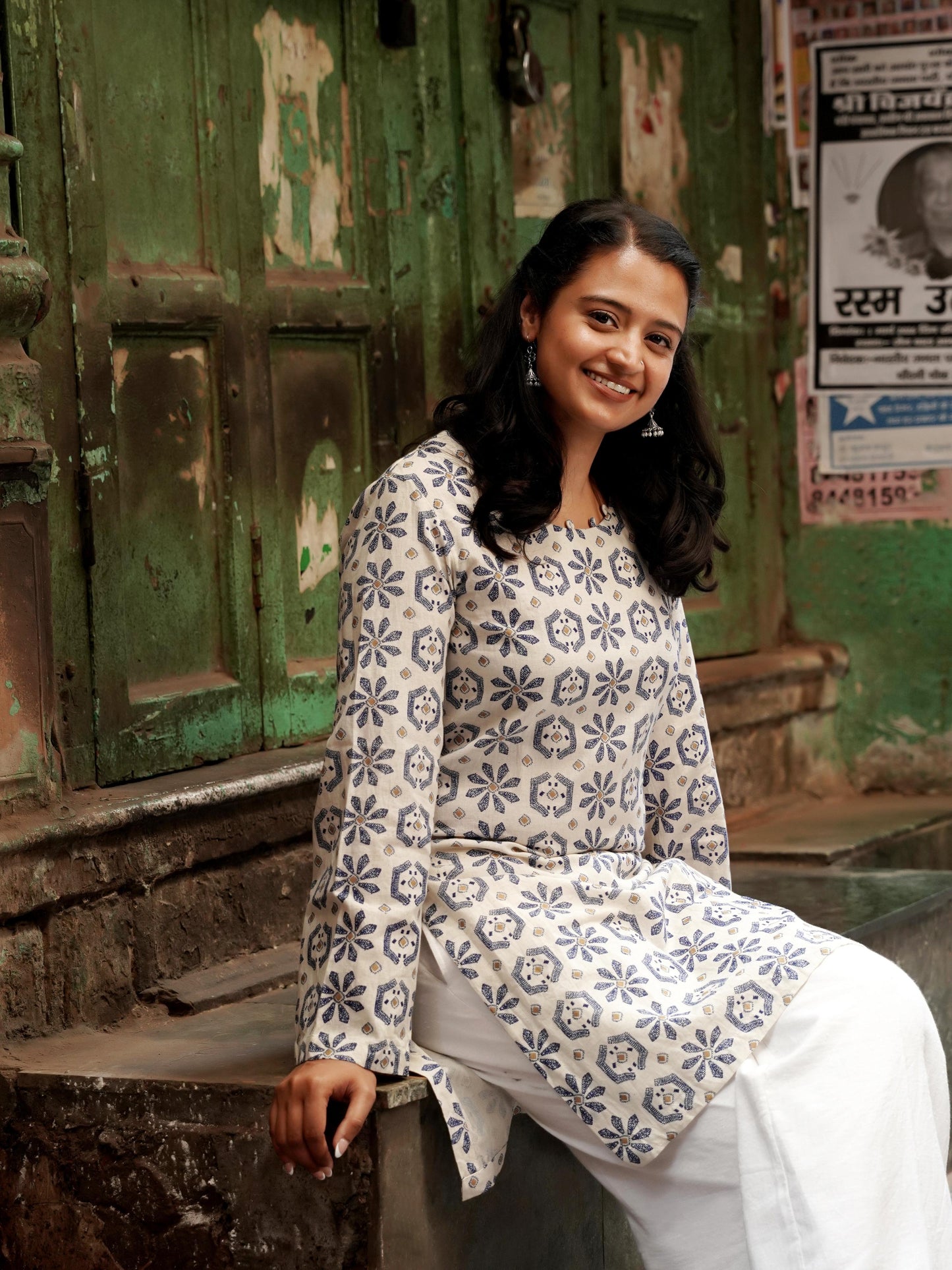 Masakali Bell Sleeved Kurti
