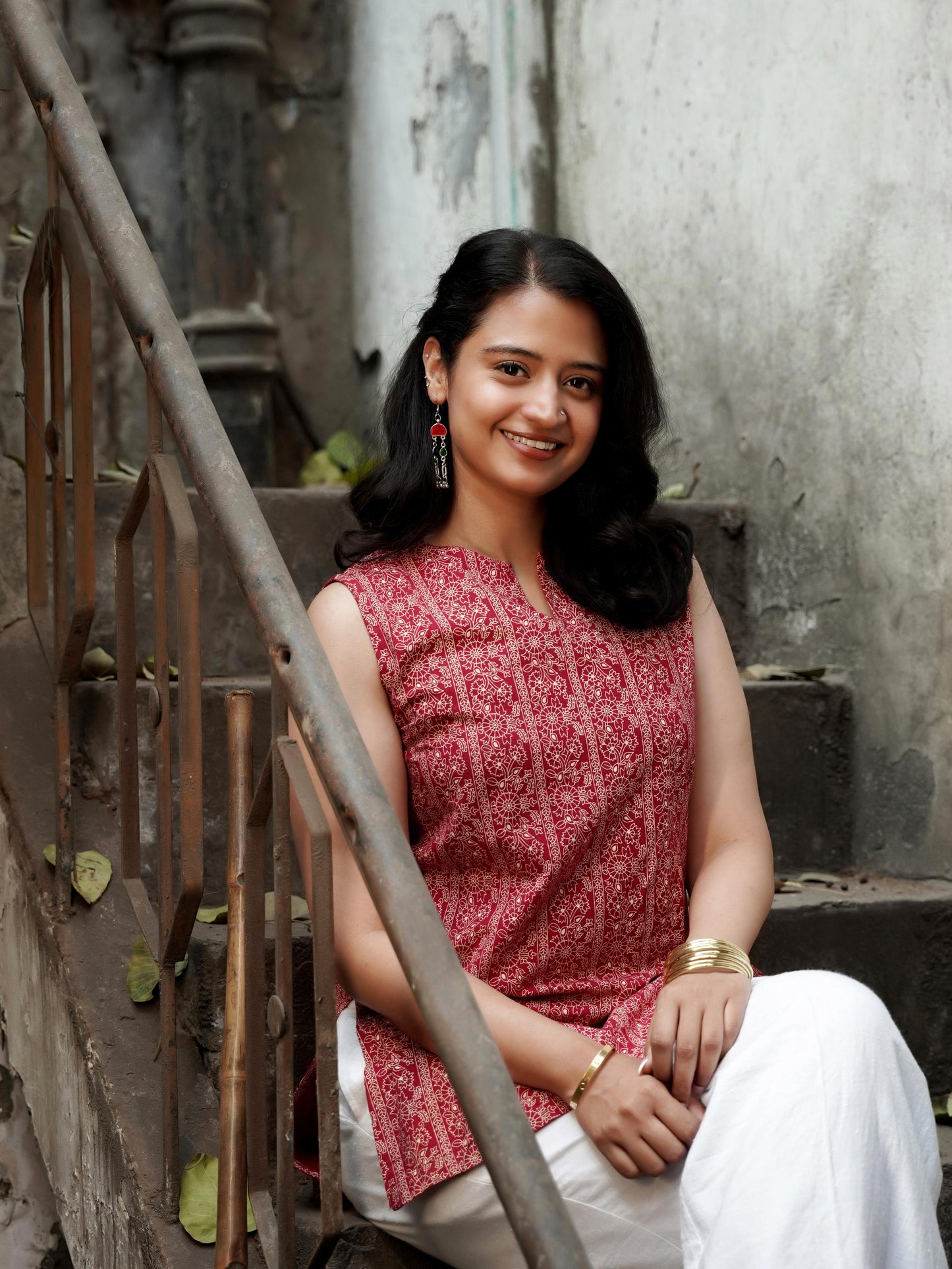Pardesiya Sleeveless Kurti