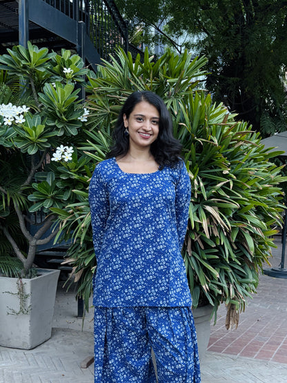 Floral Sleeved Kurti