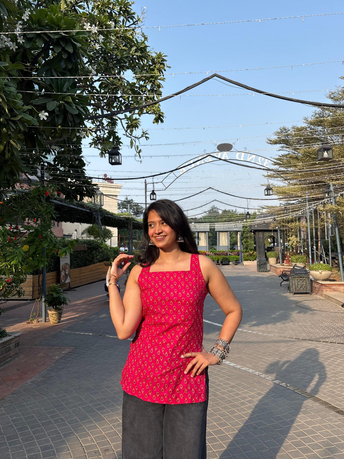 Kumkum Backless Kurti